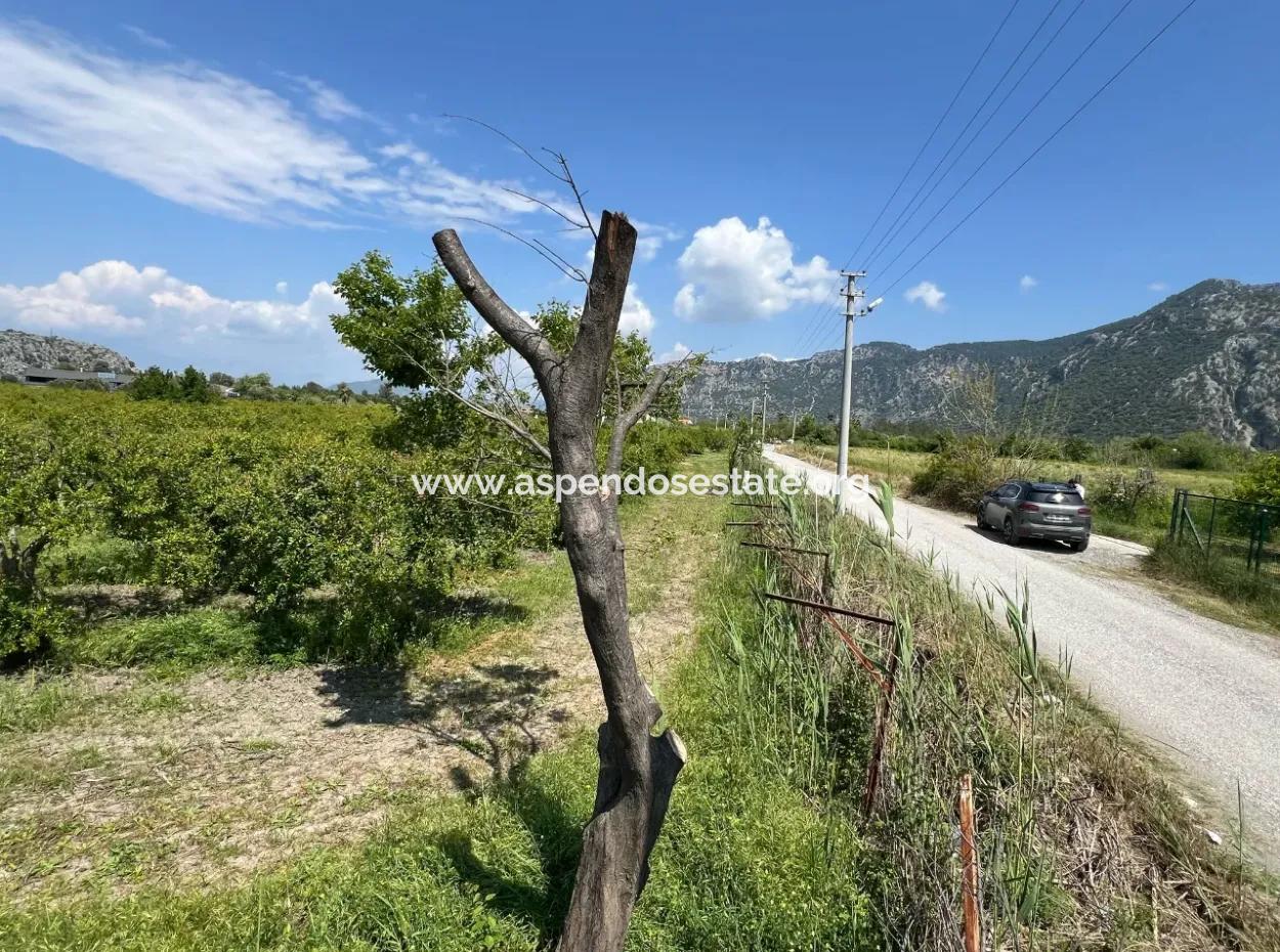 5.100 M2 Land Zum Verkauf In Der Gegend Von Dalyan Maraş Mit 5% Wohnzone