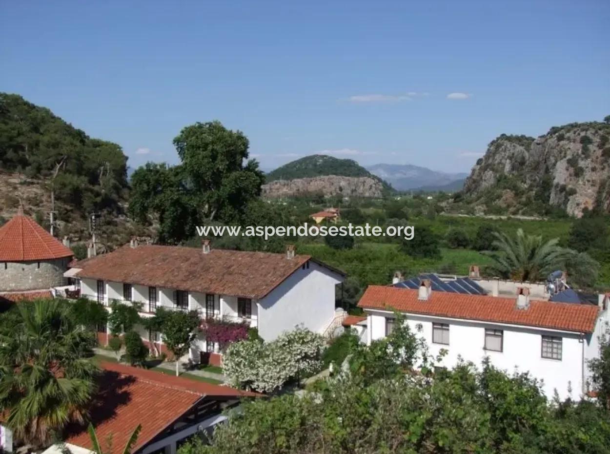 5000M2 In Dalyan-Köycegiz, Dalyan, Dalyan Immobilien-Hotel Zum Verkauf Mit 30 Zimmern, Auf Einem Grundstück