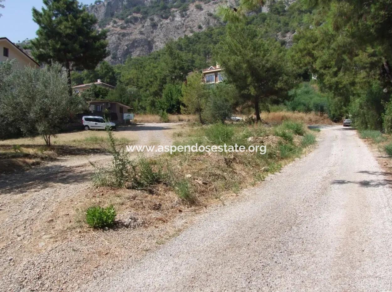 Land Zu Verkaufen In Gocek Fethiye Göcekde 2017M2 Land Zum Verkauf Mit Full Sea View