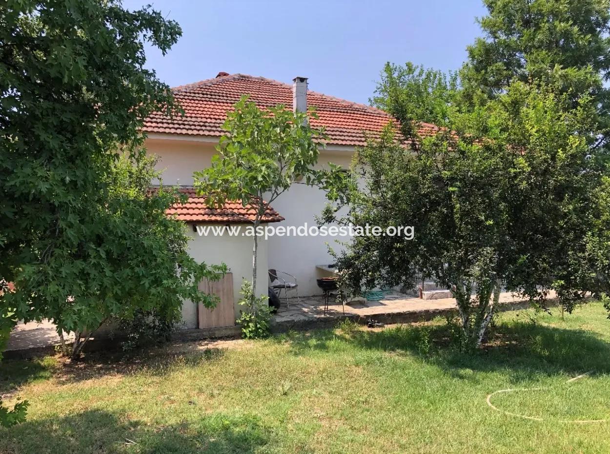 1 Haus Zum Verkauf In Dalyan Grundstück Zum Verkauf 2 Bungalow In 515M2