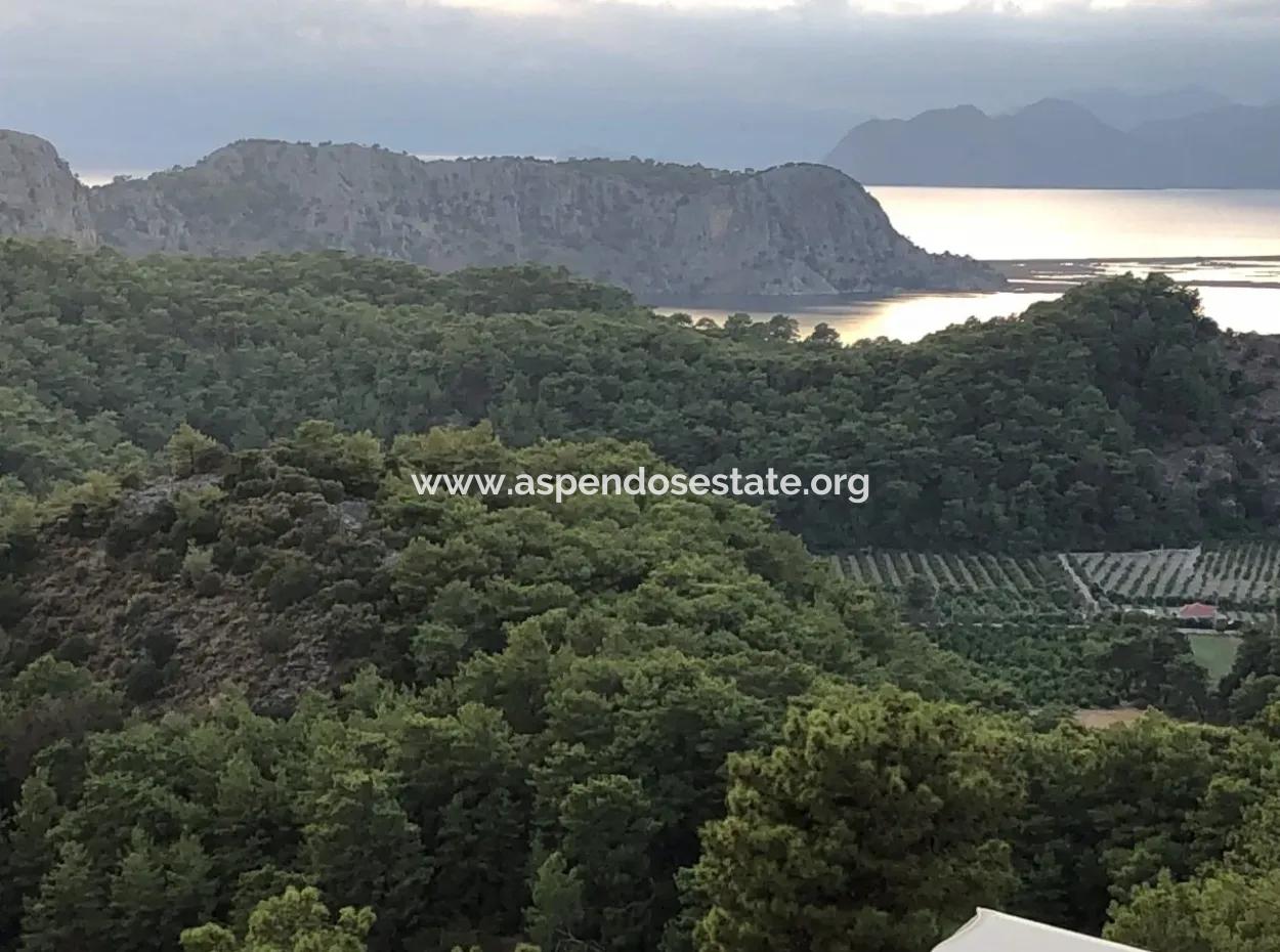 Grundstück Zu Verkaufen Mit 1000M2 Meerblick In Gokbel