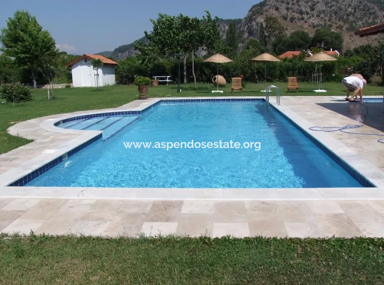 Immobilien Zum Verkauf, Dalyan 12,338M2 Grundstück Luxus-Villa Zum Verkauf In