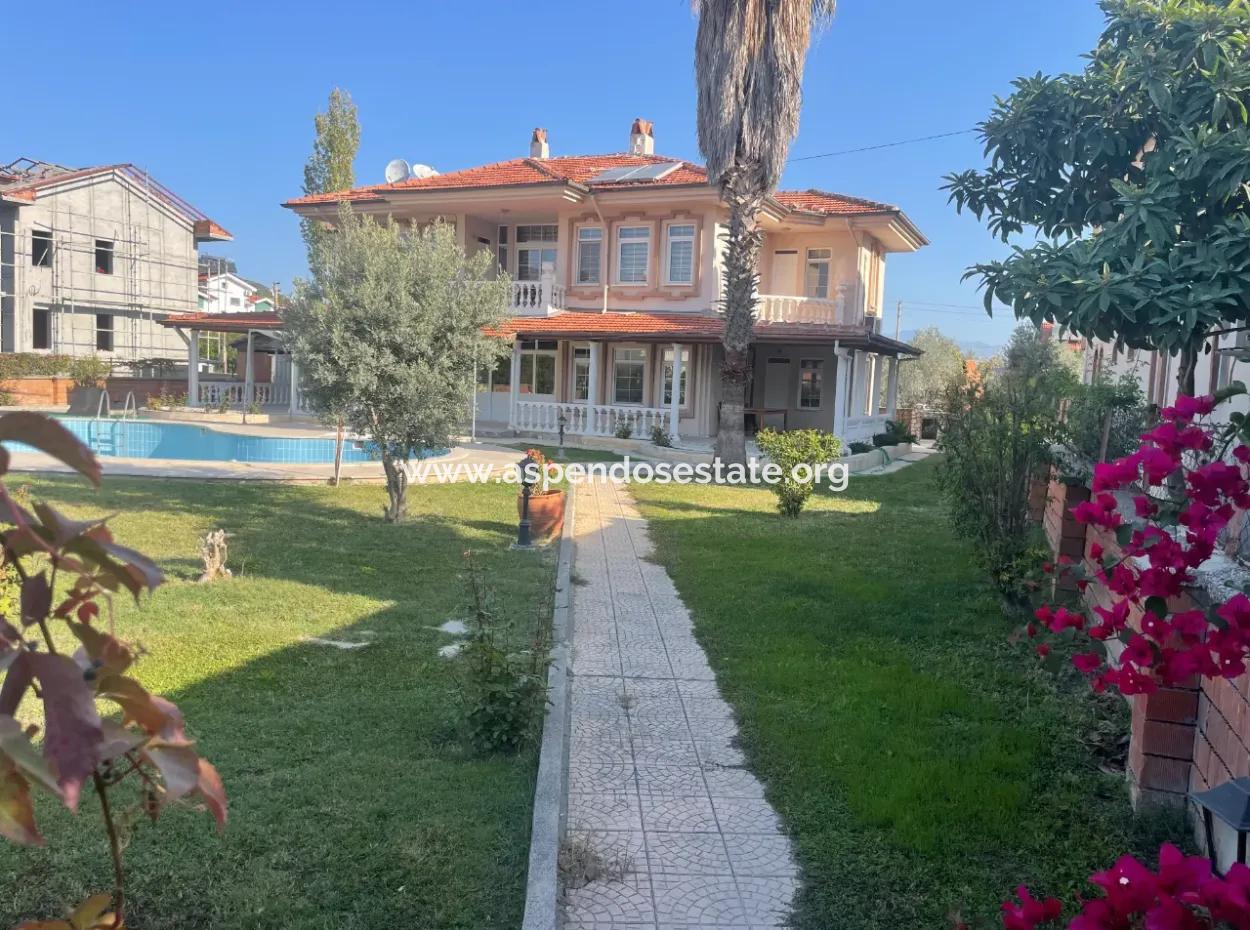 4 1 Villa Zum Verkauf In Dalyan Für 1000M2 Land