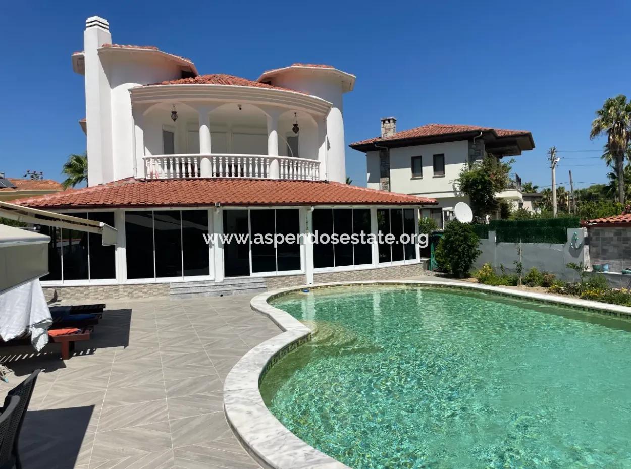 4 1 Villa Zum Verkauf In 720M2 Grundstück In Dalyan Gülpınar