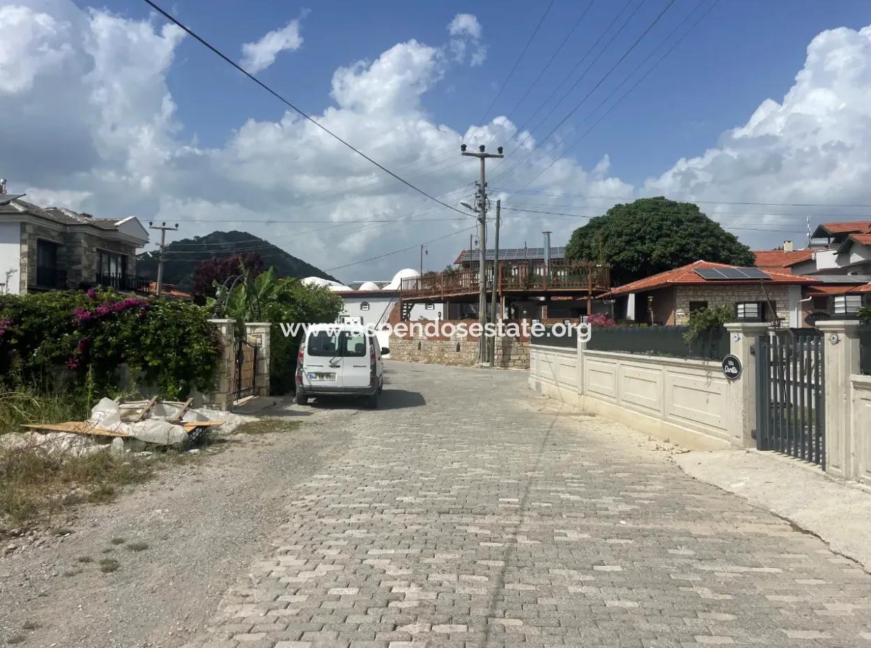 Grundstück Zum Verkauf In Dalyan Gülpınar Mit 611M2 40 Flächenwidmung