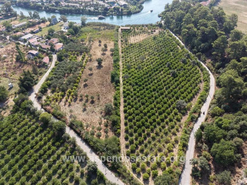 Village of Köyceğiz Çandır Neighbourhood with zero channel 20,000m2 for sale land