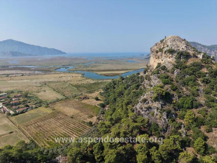 Village of Köyceğiz Çandır Neighbourhood with zero channel 20,000m2 for sale land