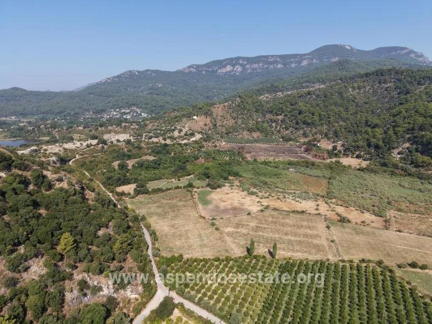 Village of Köyceğiz Çandır Neighbourhood with zero channel 20,000m2 for sale land