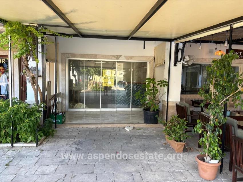 In the centre of Dalyan, 45m2 shop for sale