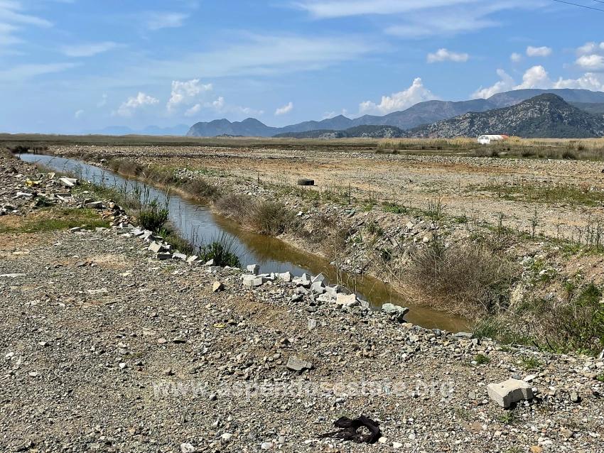 19,600 M² Plot Of Land For Sale, Located Directly On The Road To Dalyan Iztuzu Beach.