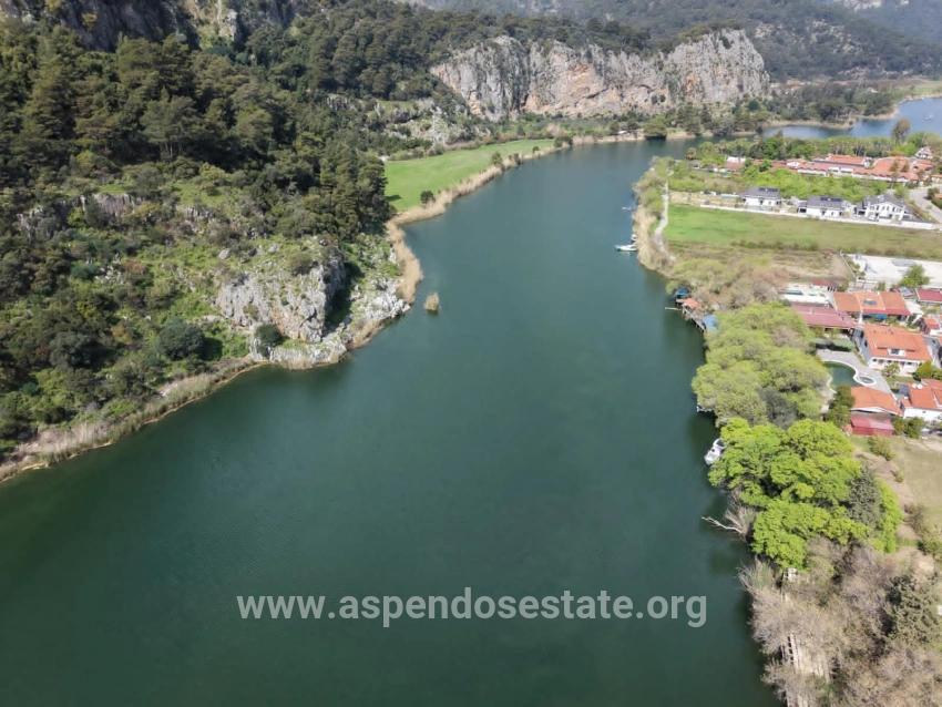 2600m2 Land For Sale In Dalyan Gülpınar, Next To The Canal, With 20% Tourism Zoning
