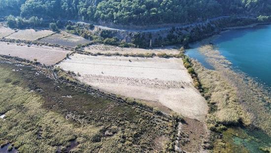 3210m2 2b Land For Sale In Çandır, Right On The Lakefront