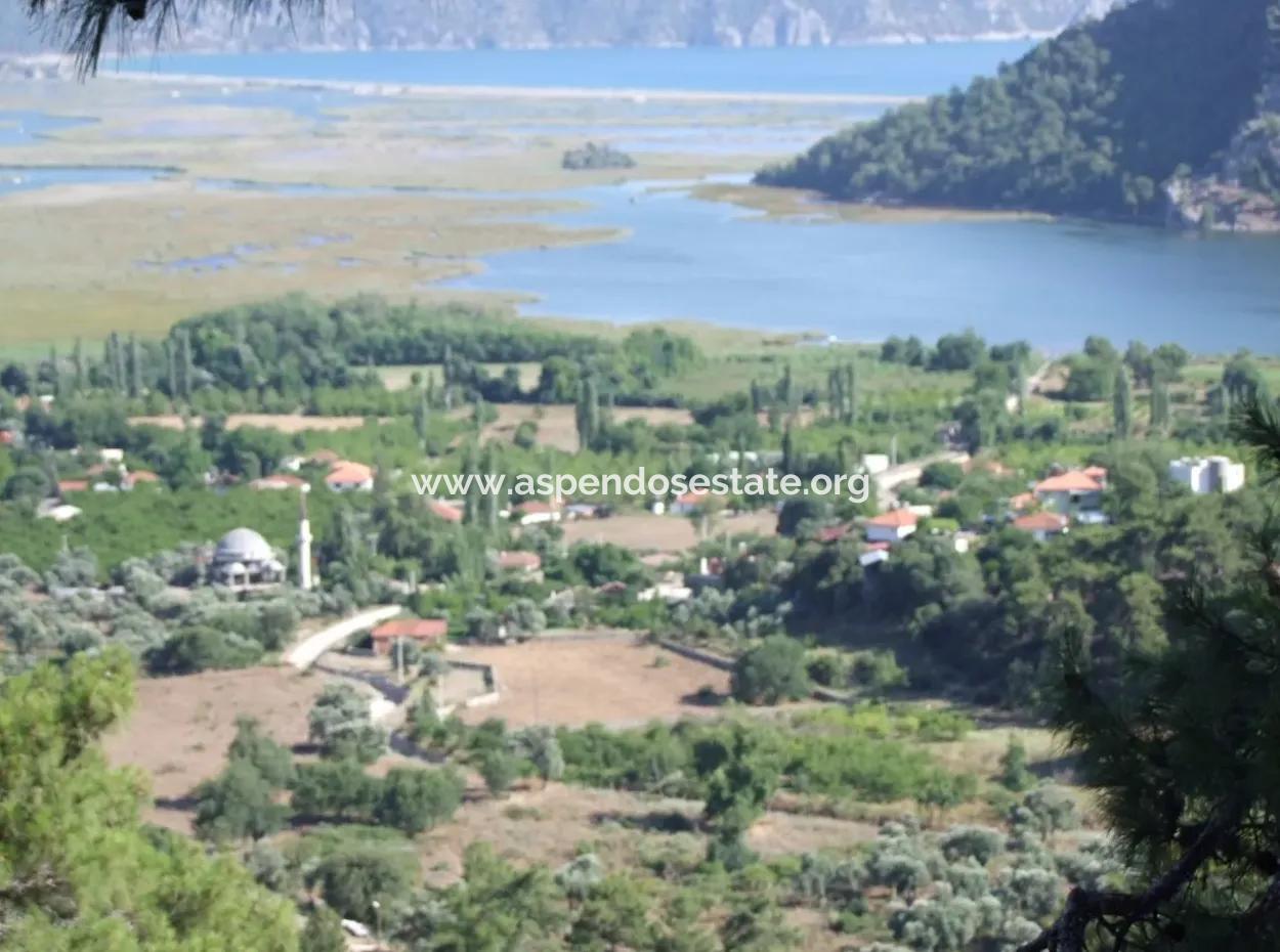 Land For Sale In Çandır Sea View 6265 M2 Land For Sale