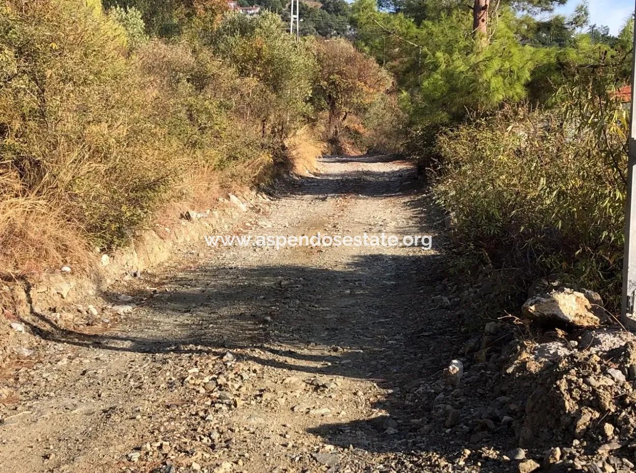 Gökbel Land For Sale 1000M2 Land For Sale With Sea Views