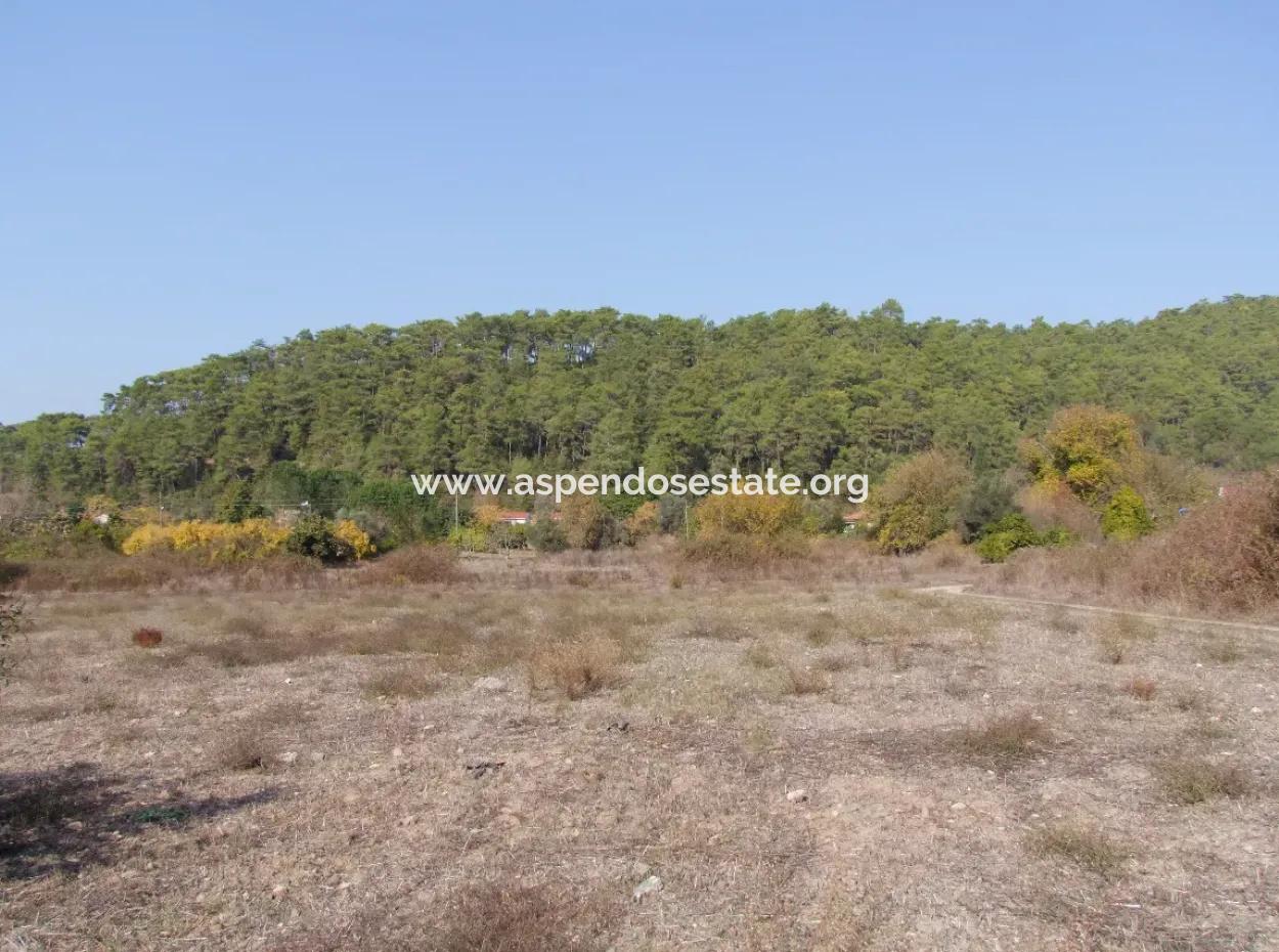 6850M2 Zoning Land With Sea View In Çamlı