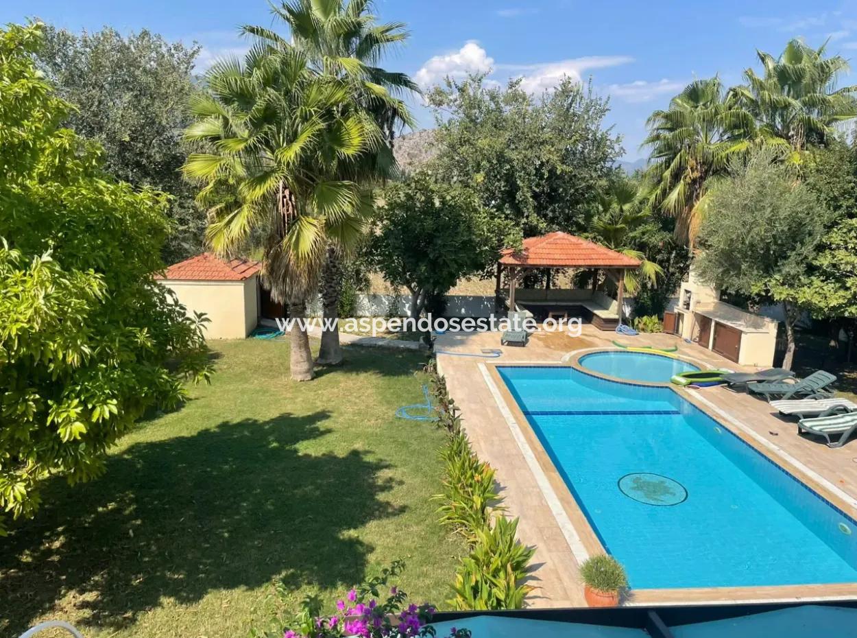 Villa For Sale In Dalyan Arikbaşın