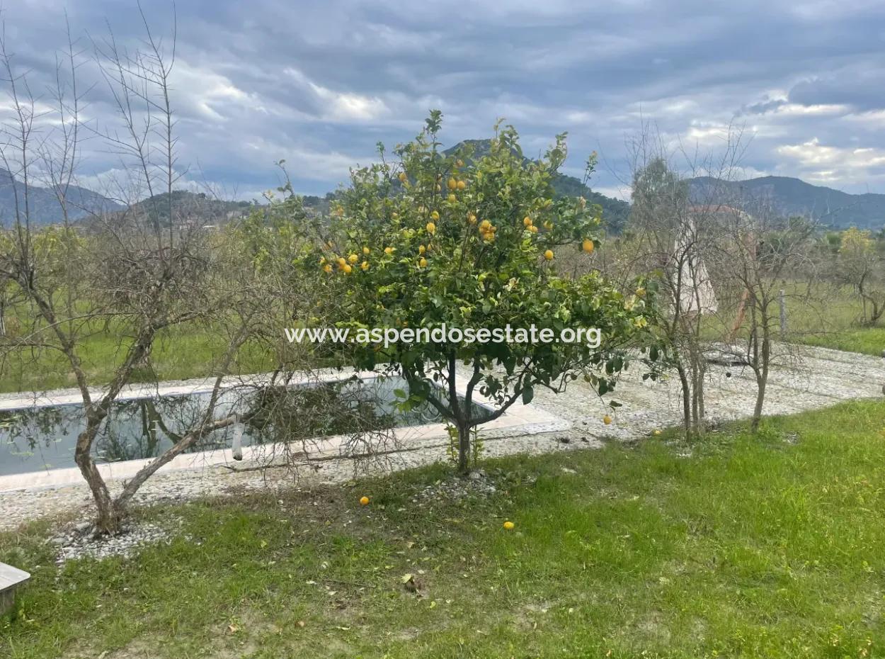 Dalyan Boutique Hotel For Sale Bungolevler For Sale In 11.000M2 Plot