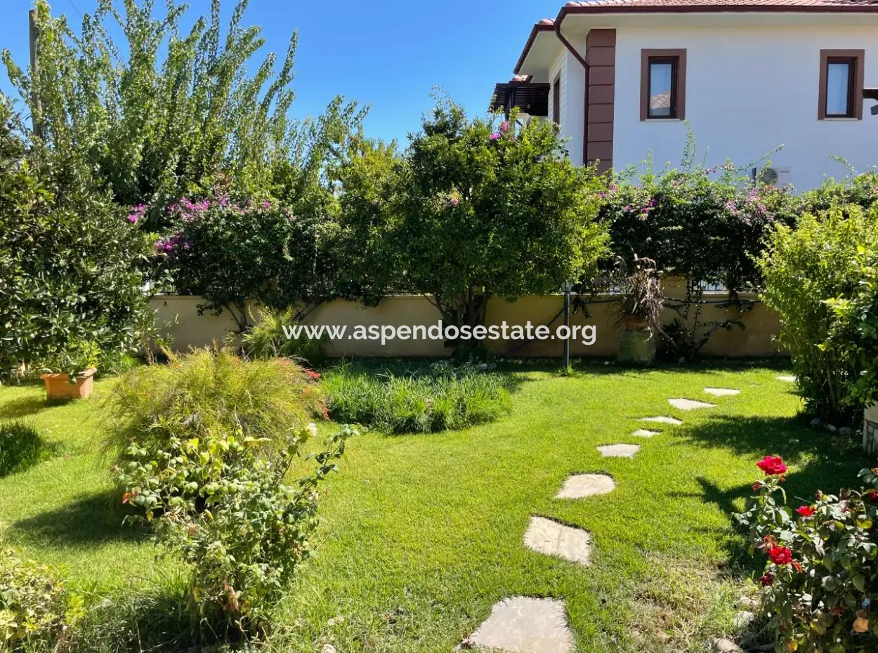 3 1 Villa For Sale In 600M2 Plot In Dalyan Gülpınar