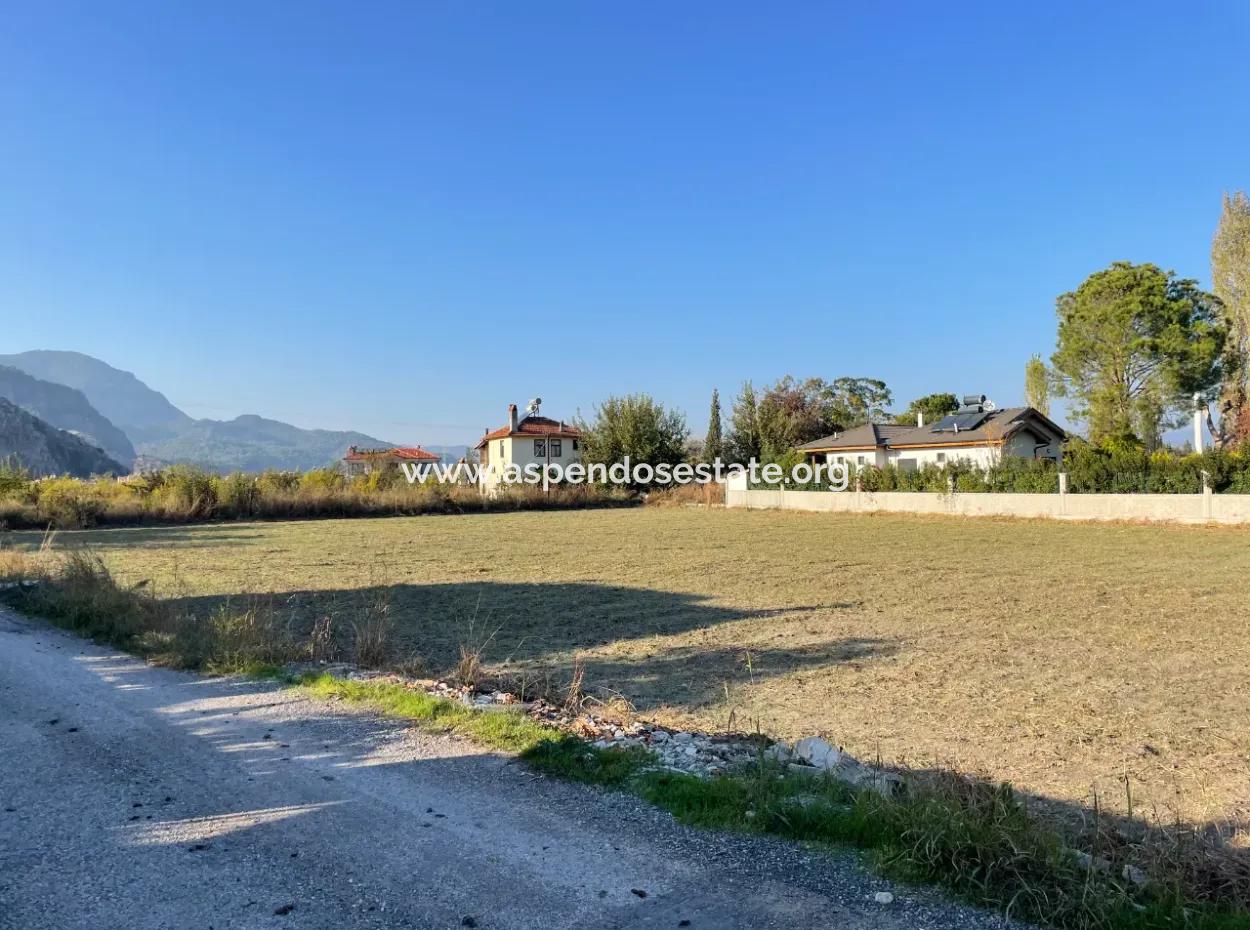 4 Parcels Side By Side Close To The Center In Dalyan 2140M2 Land For Sale