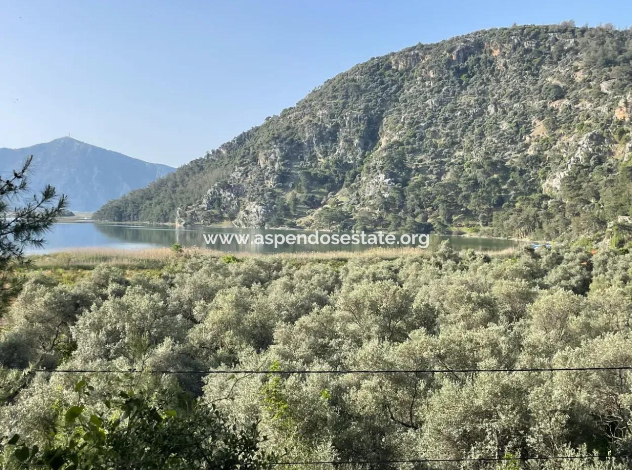1,136M2 Field Plot For Sale With Çandır Lake View