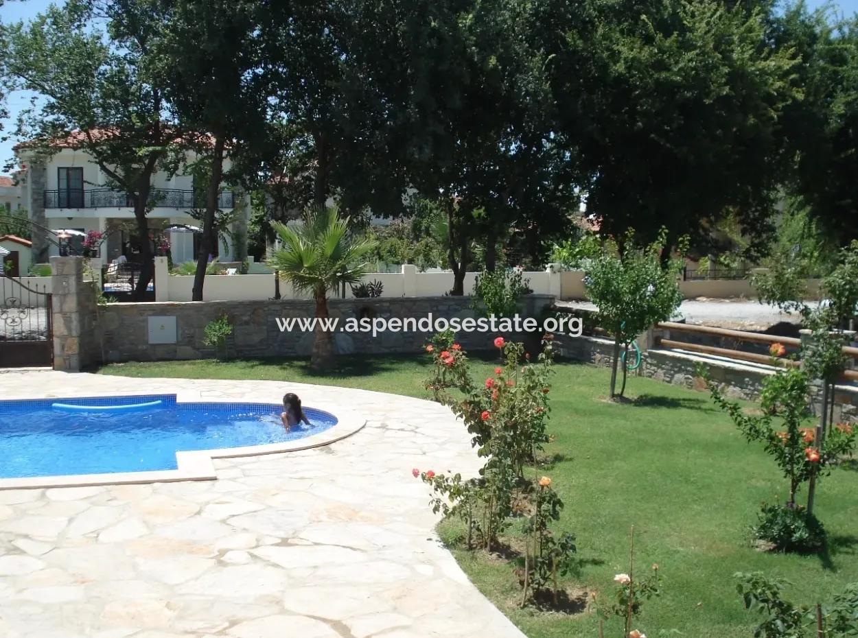 In Dalyan Gülpınar Dalyan Villa For Sale Luxury Villa In Plot Of 800M2 Within The Recommended 4 1