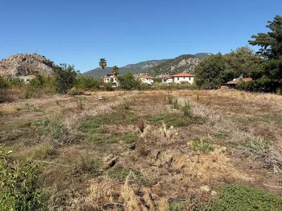 В Dalyan 3.180m2 %5 Зонированный Участок На Продажу