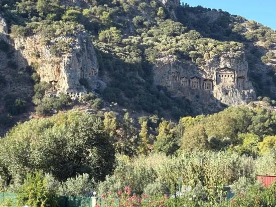 Dalyan В Maraş С Видом На Королевские Могилы Вилла 4+1 Продается