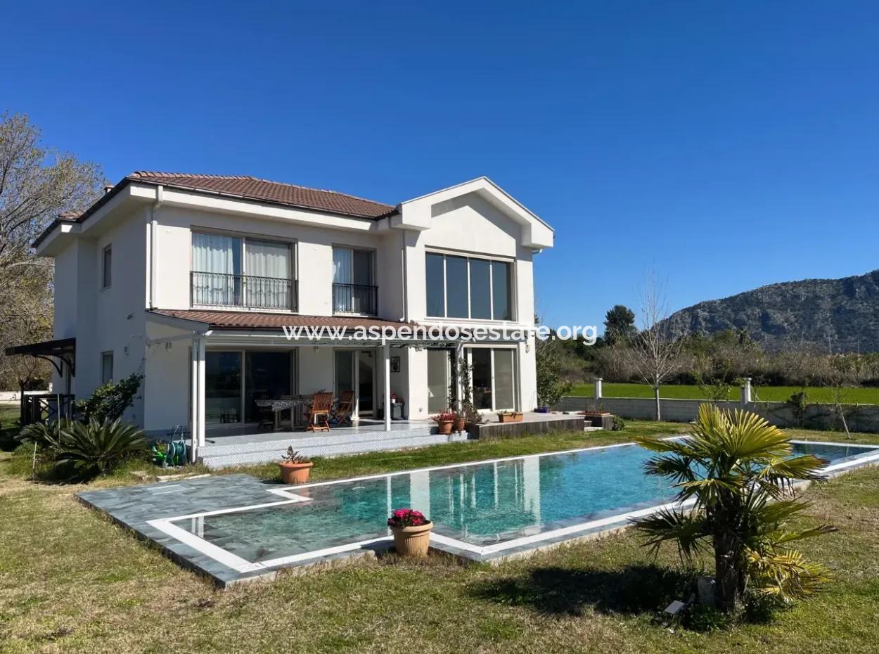 Dalyan Maraşda 5000M2 Arsa İçinde 3+1 Satılık Villa