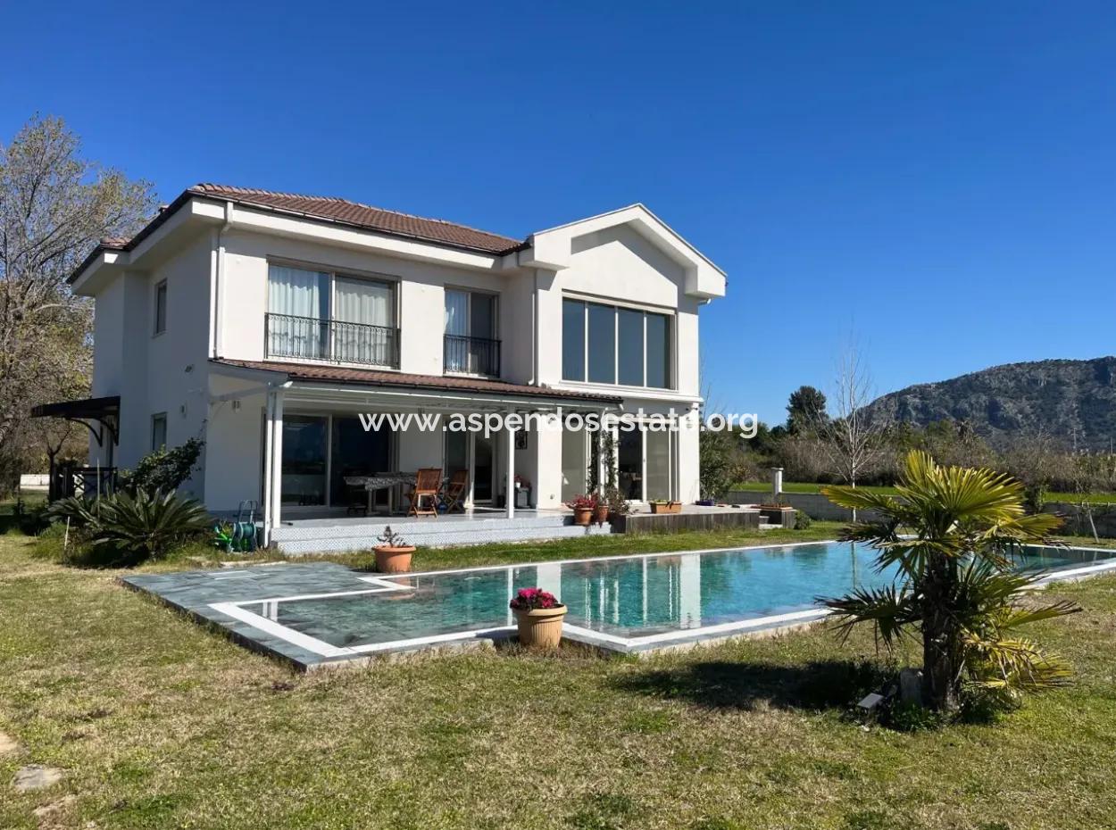 Dalyan Maraşda 5000M2 Arsa İçinde 3+1 Satılık Villa