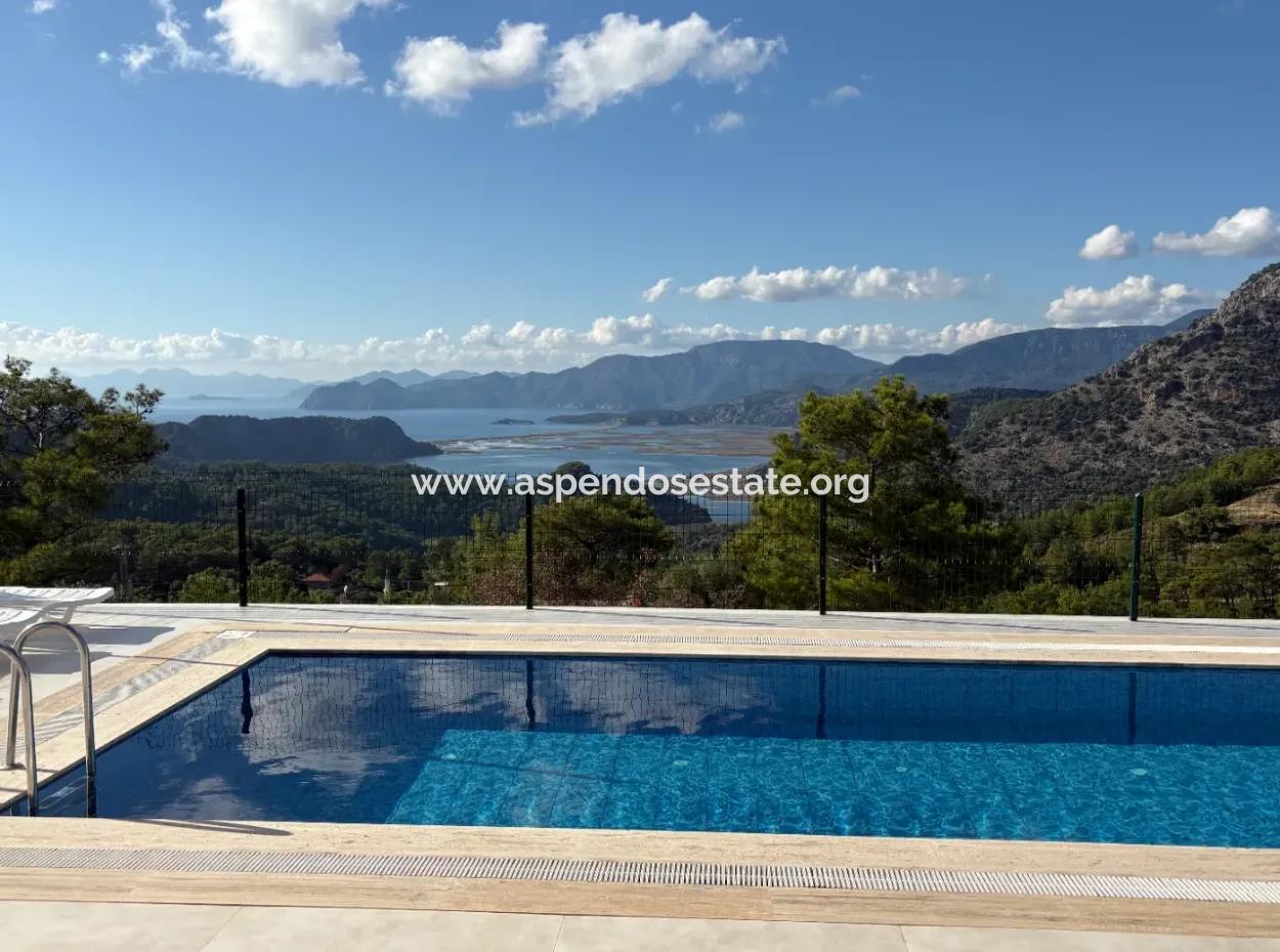 Gökbelde Full Deniz Manzaralı 2+1 Kiralık Villa