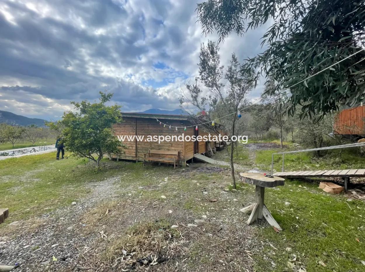 Dalyan Satılık Butik Otel 11.000M2 Arsa İçinde Satılık Bungolevler