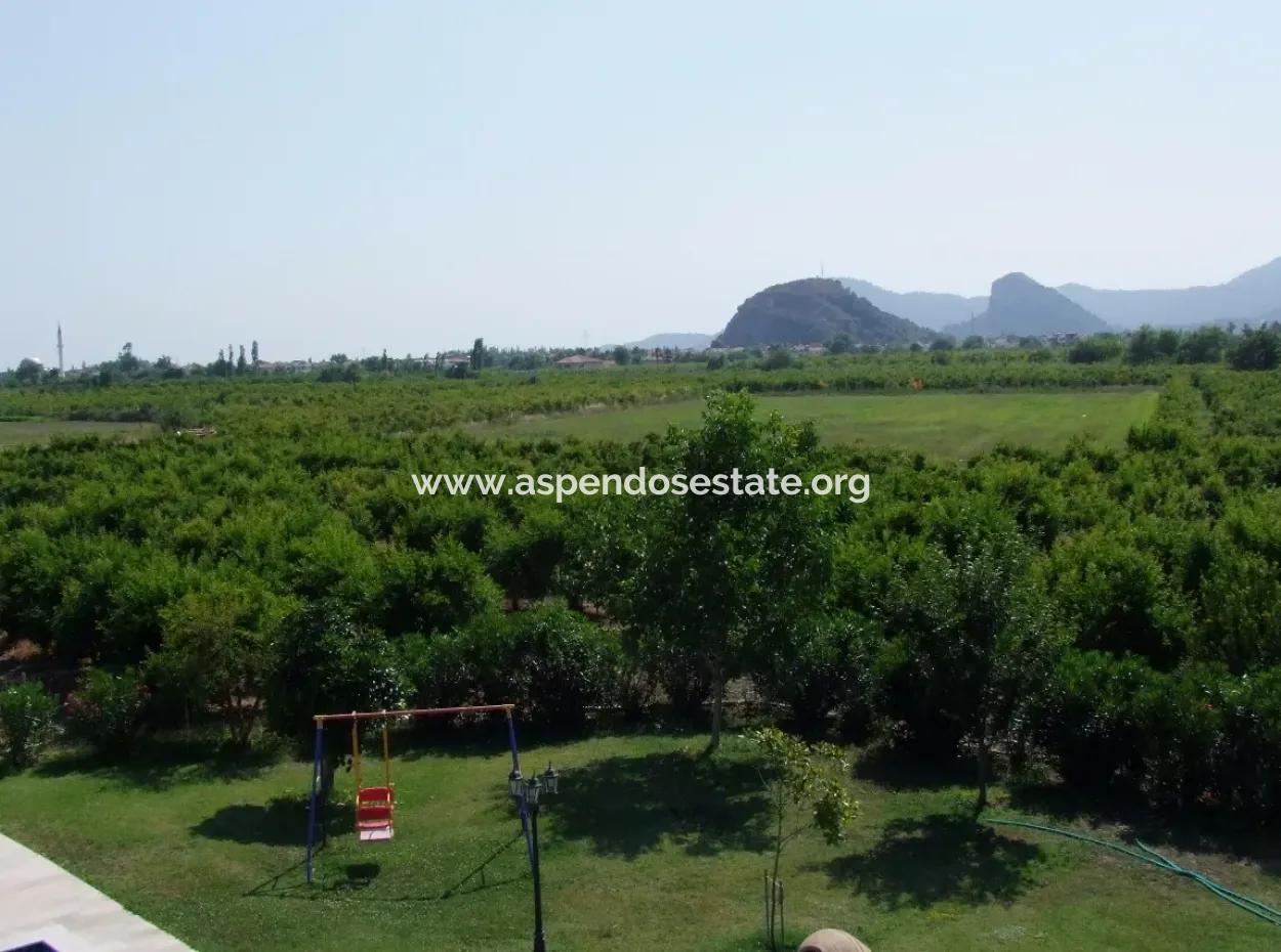 Dalyan Satılık Malikane Dalyan 12,338M2 Arsa İçinde Satılık Lüks Villa