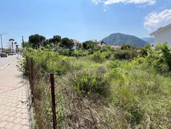 Dalyan Gülpınar'da Ana Yol Üzerinde 916M2 Ticari Ve Konut İmarlı Satılık Arsa